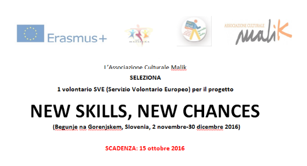 “New Skills, New Chances” – EVS in Slovenia