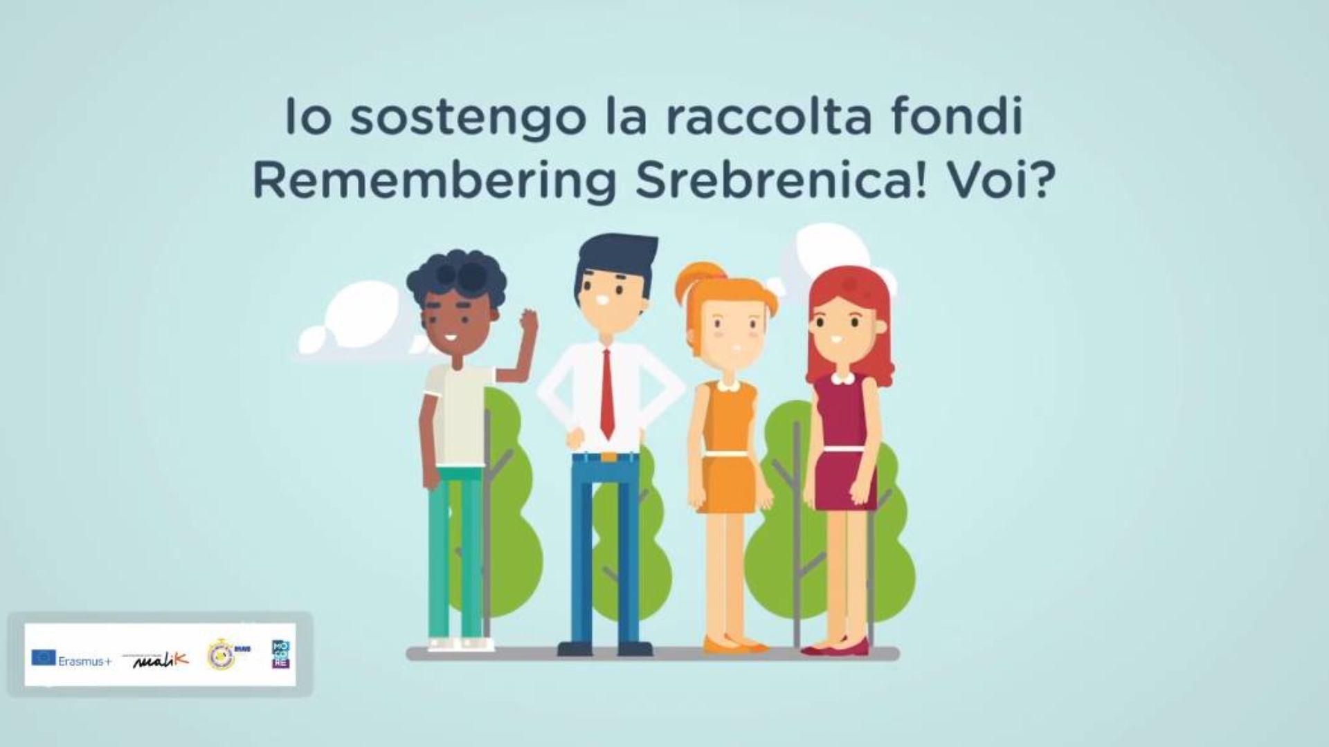 Al via la raccolta fondi del progetto Internazionale “Remembering Srebrenica”