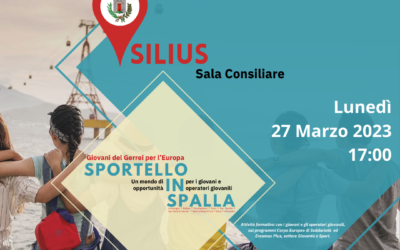 Appuntamento lunedì 27 marzo presso la Sala Consiliare del Comune di Silius